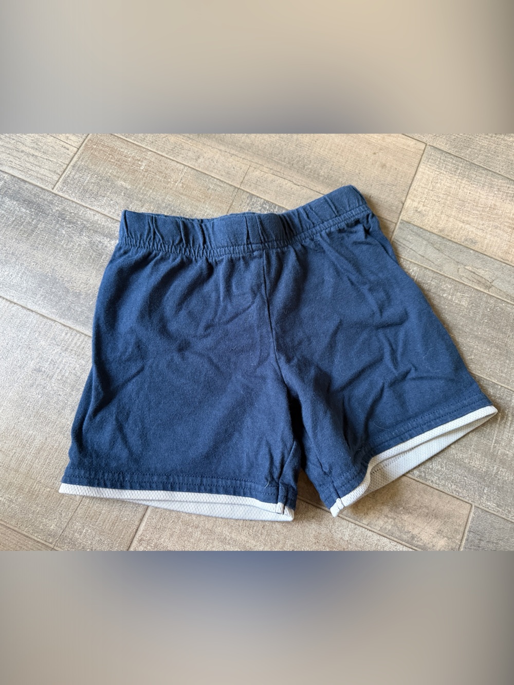 Garanimals Navy Blue Toddler Shorts with White Brand Tag
